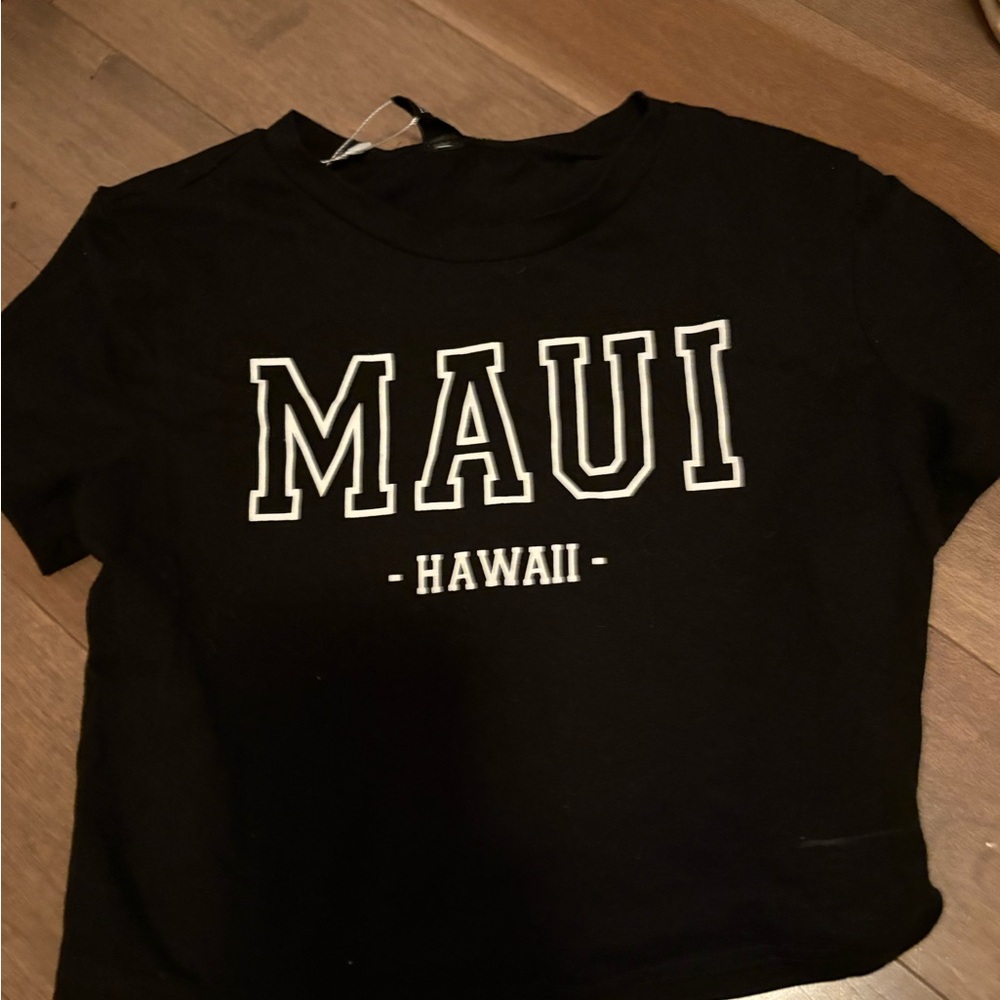 Black Maui Hawaii T-Shirt